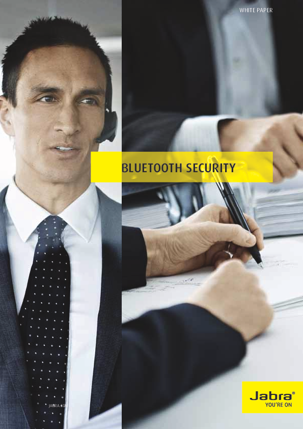 Suprag Jabra Whitepaper Bluetooth Sicherheit Suprag Jabra Whitepaper Bluetooth Sicherheit